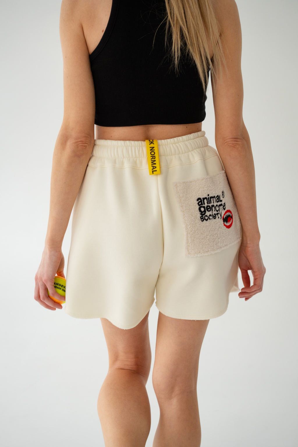 White women's shorts