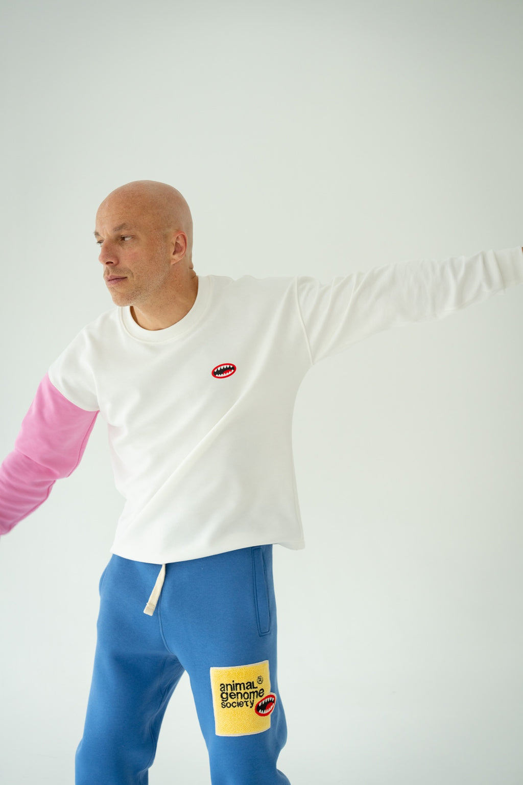 White long sleeve T-shirt