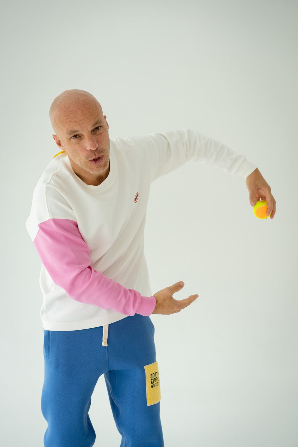 White long sleeve T-shirt