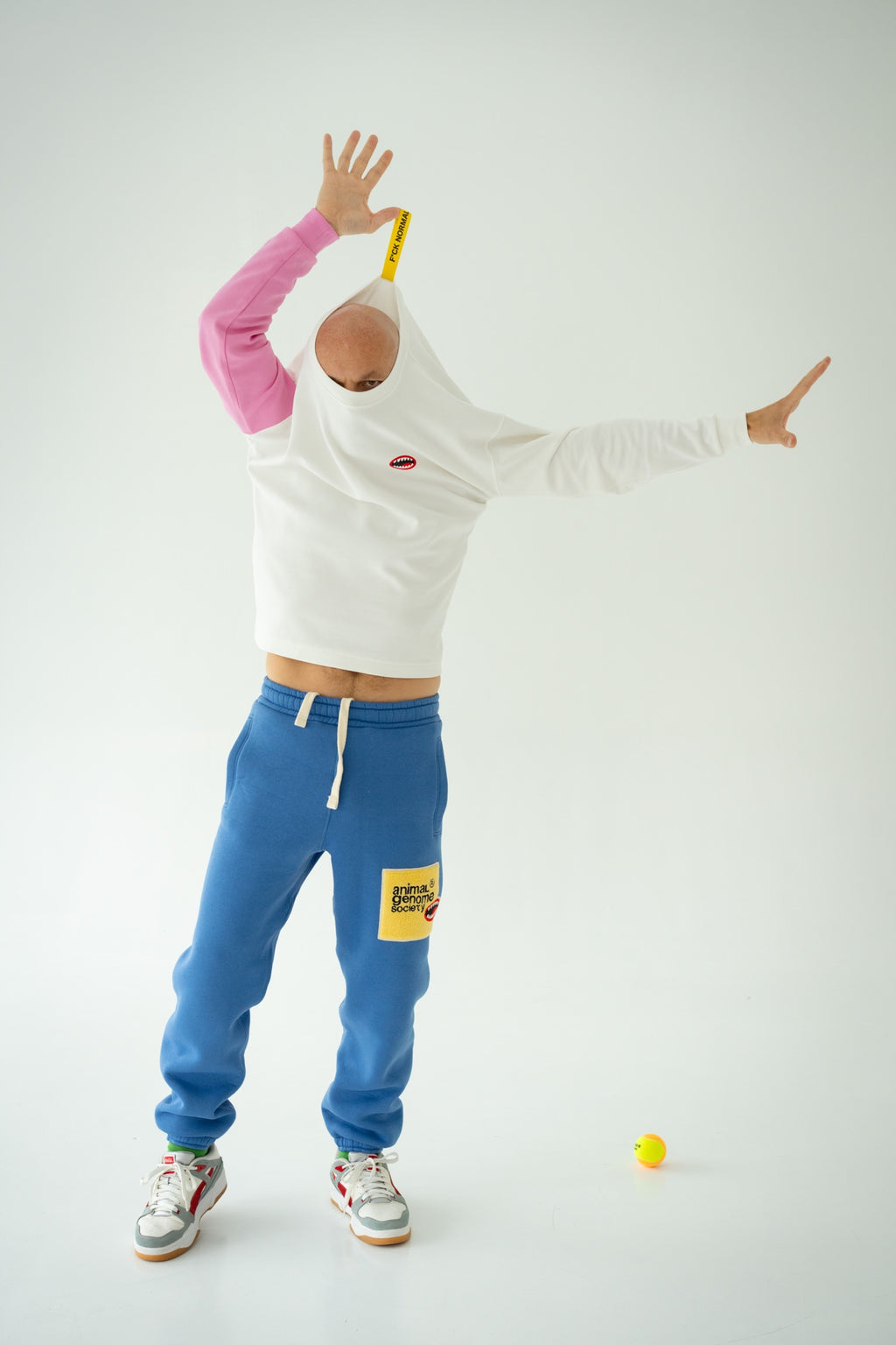 White long sleeve T-shirt