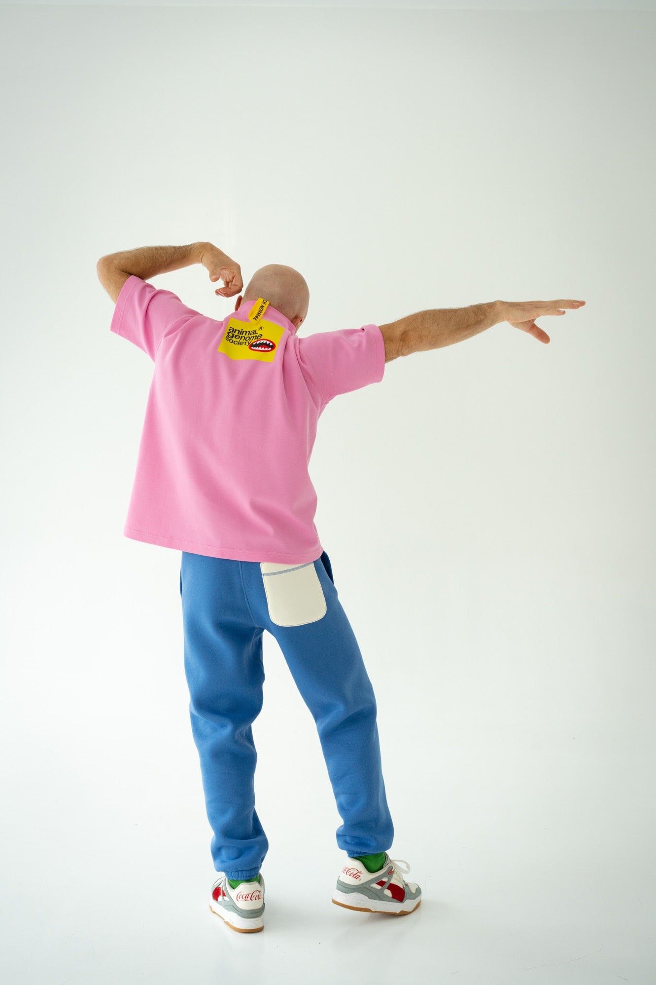 Pink short sleeve T-shirt