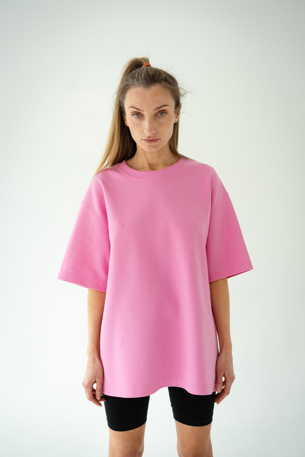 Pink short sleeve T-shirt