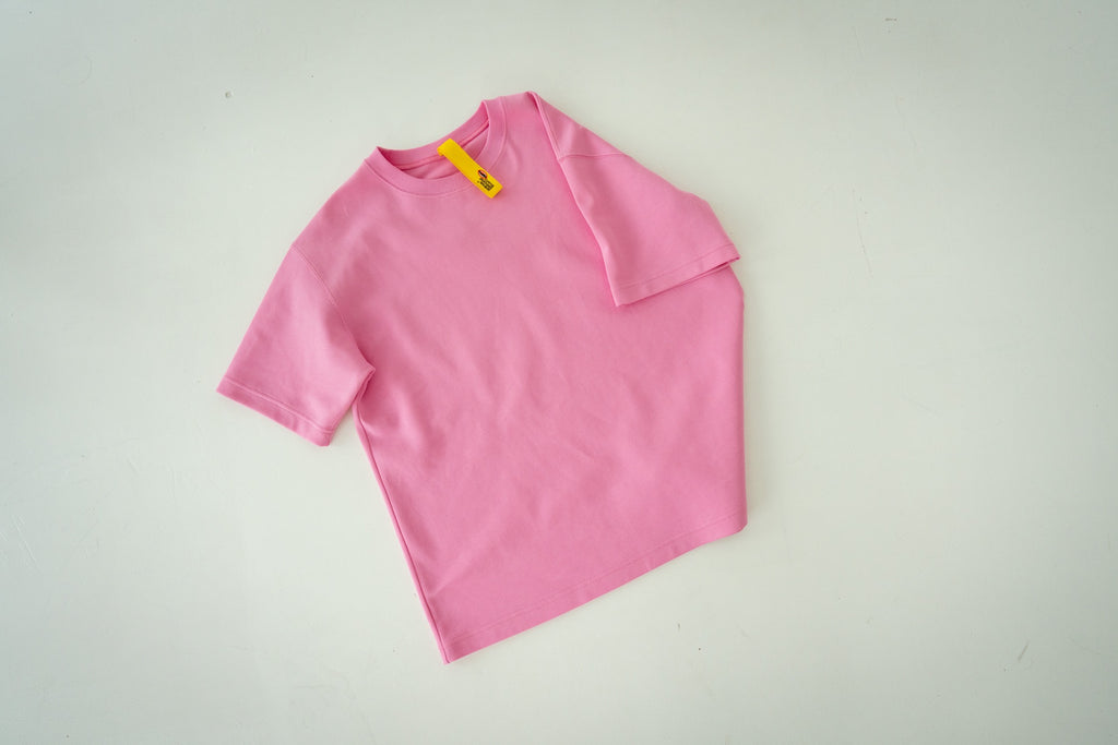 Pink short sleeve T-shirt